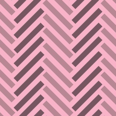 Sembol vektör deseni, pembe ve kahverengi geometrik soyut arkaplan, kusursuz yineleme.
