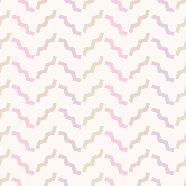 Vector Chevron Pattern Pastel Geometric Abstract Background Seamless Repeat — Stock Photo, Image