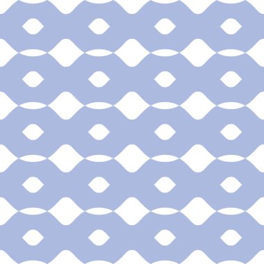 Mavi dantel desen, geometrik vektör deseni, soyut tekrar arkaplan, pürüzsüz yinelenen fayans.