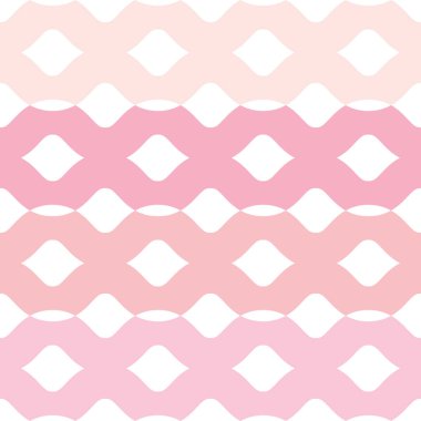 Pembe geometrik vektör deseni, soyut tekrar arkaplan, pürüzsüz yinelenen fayans.