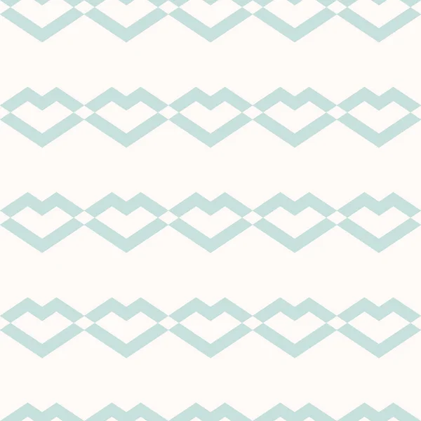 Coeurs Bleus Blancs Motif Vectoriel Géométrique Fond Répétition Abstrait Tuile — Image vectorielle
