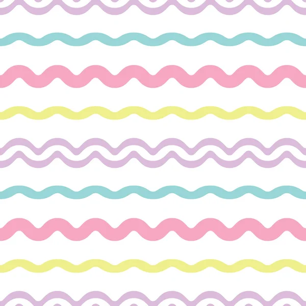 Colorful Stripes Geometric Vector Pattern Abstract Repeat Background Seamless Repeating — ストックベクタ