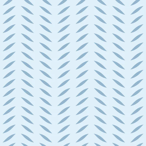 Pastel Blauw Zigzag Geometrisch Vector Patroon Abstracte Herhaling Achtergrond Naadloze — Stockvector