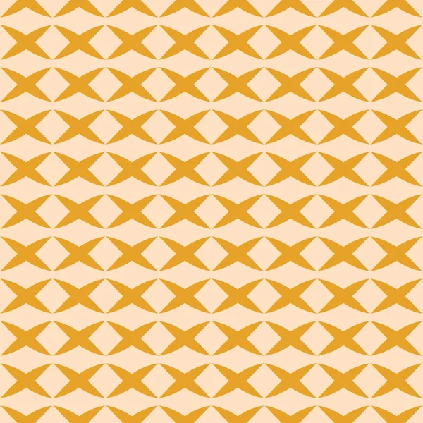Оранжевый Геометрический Вектор Абстрактный Повторяющийся Фон Бесшовная Повторяющаяся Плитка — стоковый вектор