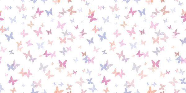 Bahar için taşıyıcı kelebek deseni, pastel kelebek arkaplanı, kusursuz tekrar eden duvar kağıdı..