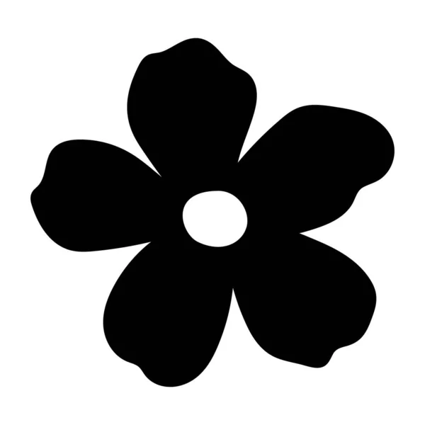 Blume Symbol Vektor Flaches Symbol Einfaches Element — Stockvektor