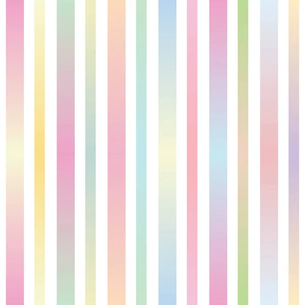 Colorful Pastel Stripe Pattern Gradient Repeat Background — Stock Vector
