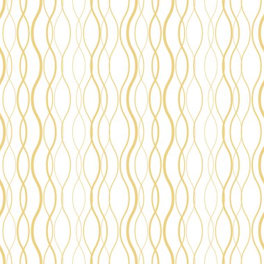 Altın ve beyaz soyut vektör deseni, zarif tasarım