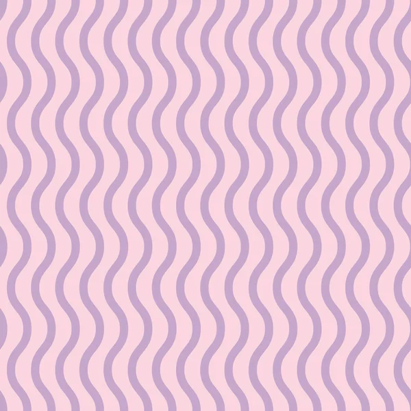 Modèle Répétition Vectorielle Géométrique Rose Violet Avec Des Lignes Ondulées — Image vectorielle