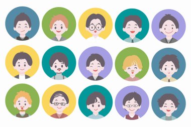 insan ve iş adamı avatar kullanıcısı 