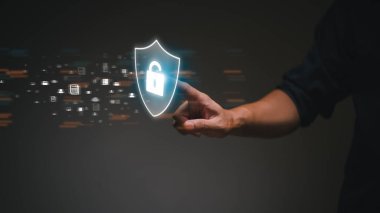 Siber güvenlik, bilgi güvenliği ve şifreleme kavramı, kullanıcının kişisel bilgilerine güvenli erişim, güvenli internet erişimi, siber güvenlik.