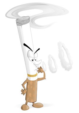 karikatür Sigara