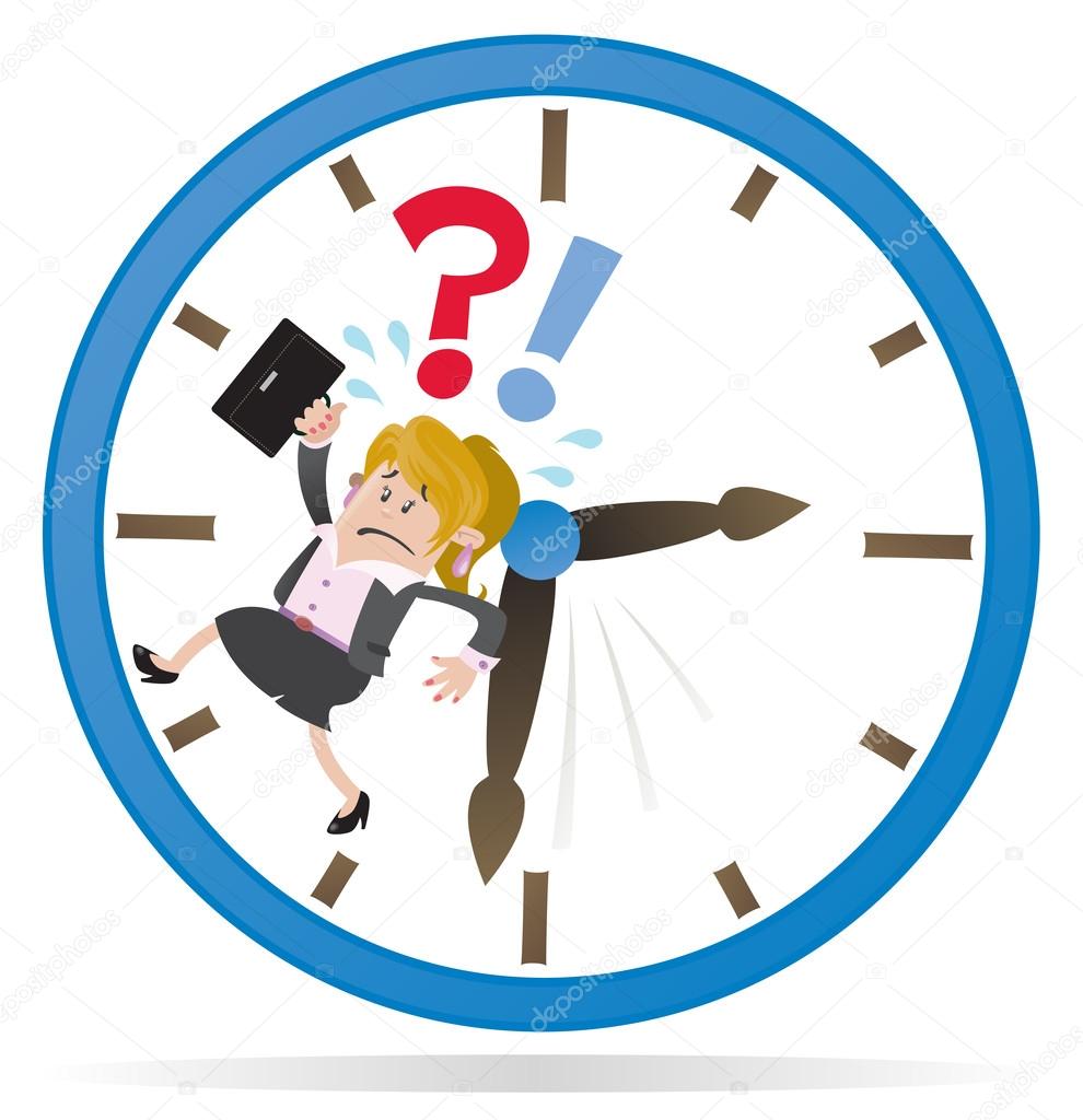 Time Is Running Out Clip Art