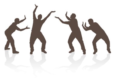 kaldırma ve iterek erkekler