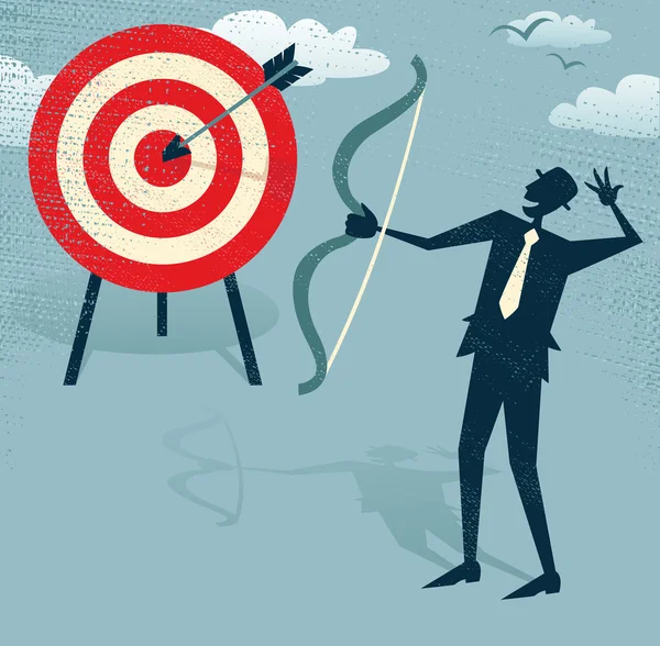 soyut işadamı satış grafiği hits.