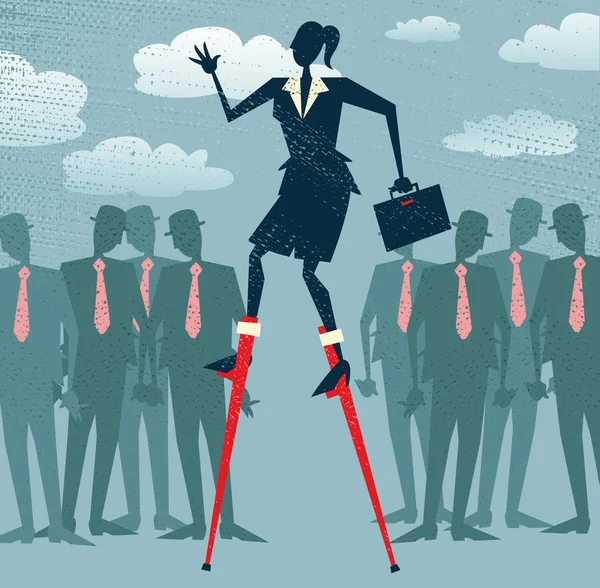 soyut işkadını bir avantaja sahiptir..