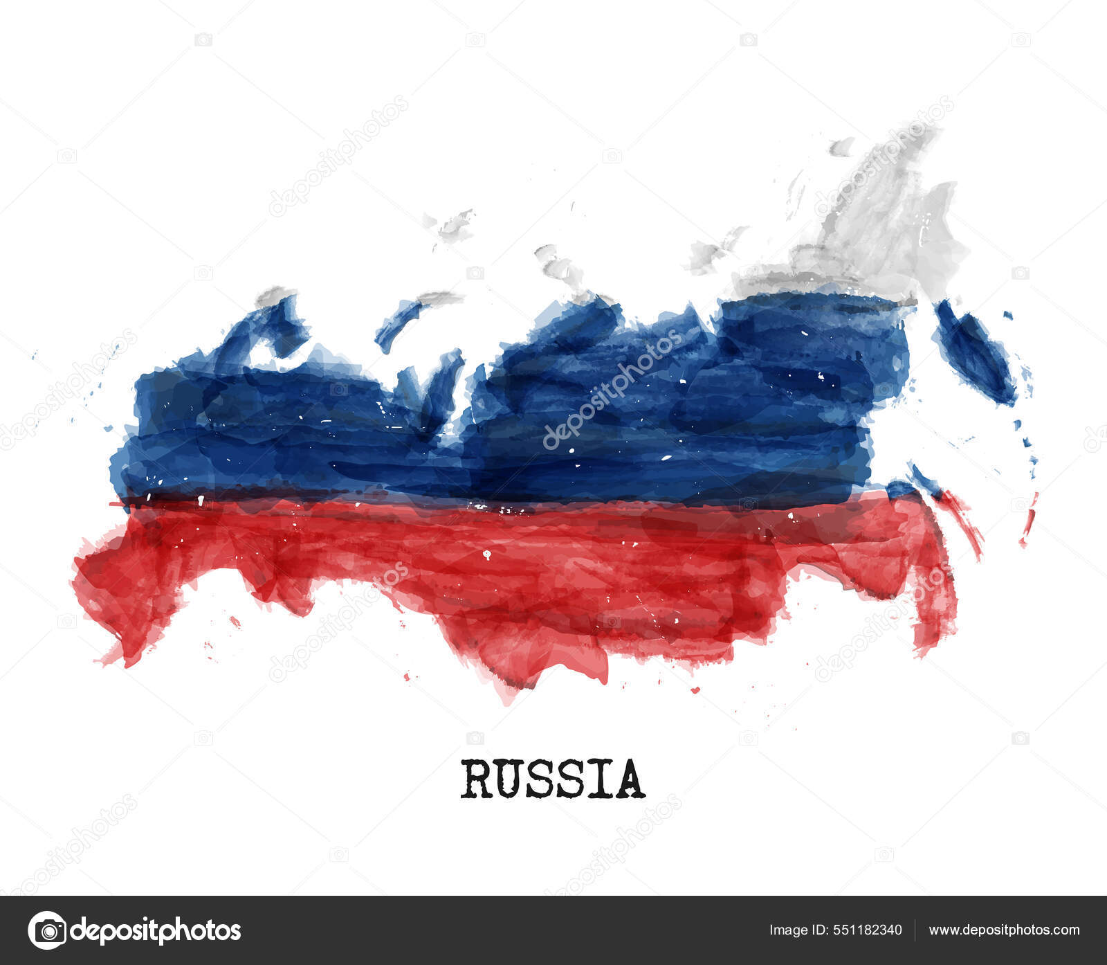 Russia Flag PNG Transparent, Russia Flag Transparent Watercolor Painted  Brush, Russia, Russia Flag, Russia Flag Vector PNG Image For Free Download