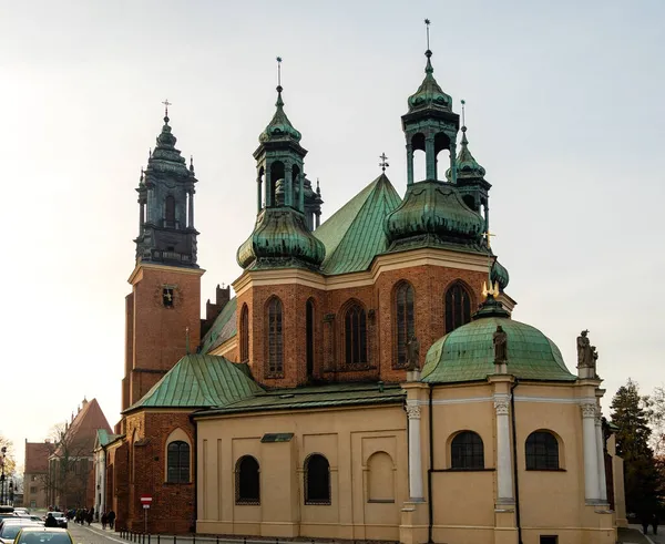 Poznan Polonia Catedral Basílica Los Apóstoles San Pedro San Pablo — Foto de Stock