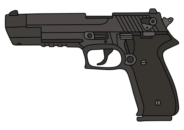 Handfeuerwaffe — Stockvektor