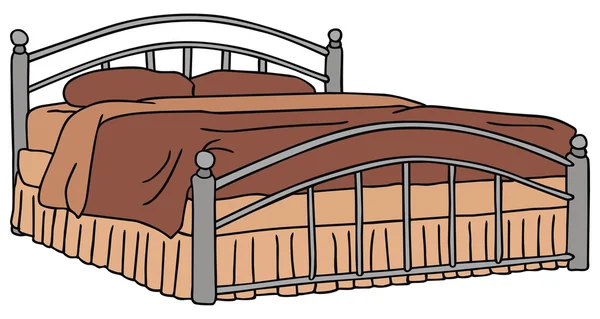 Μεγάλο κρεβάτι — Διανυσματικό Αρχείο