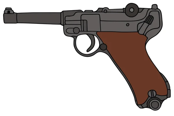 Pistola de mano — Vector de stock