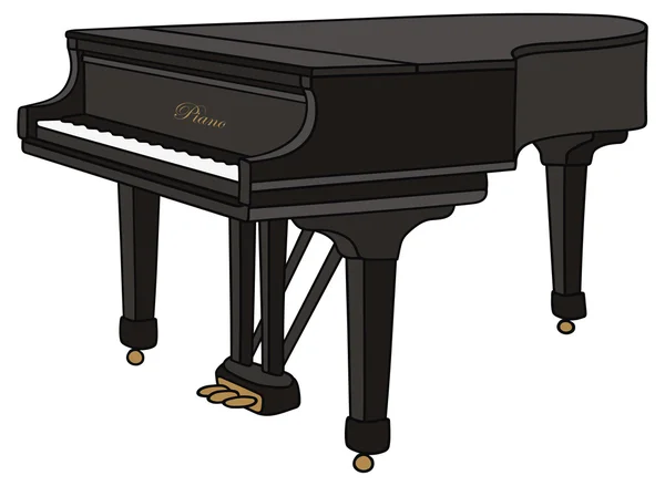 Piano. — Vector de stock