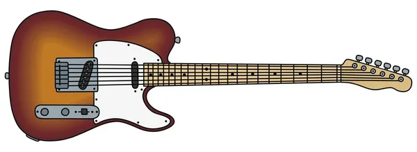 Electric guitar — Stock Vector