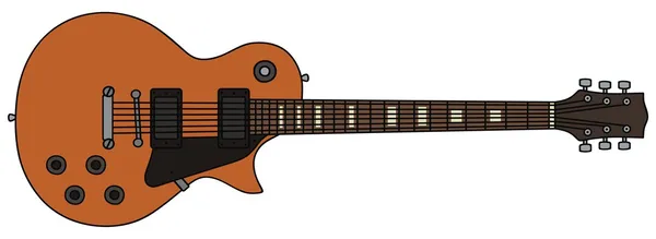 Guitarra elétrica — Vetor de Stock