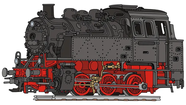 蒸気機関車 — ストックベクタ
