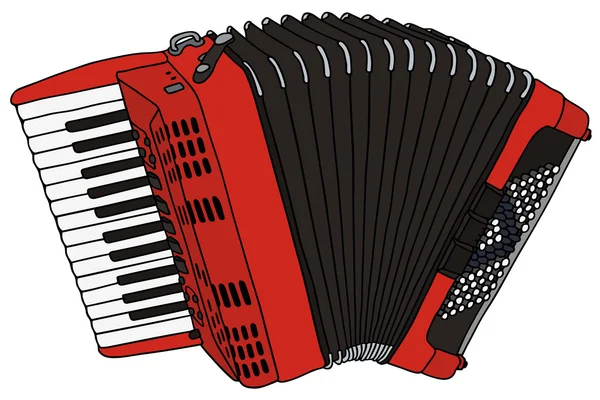 Accordéon — Image vectorielle