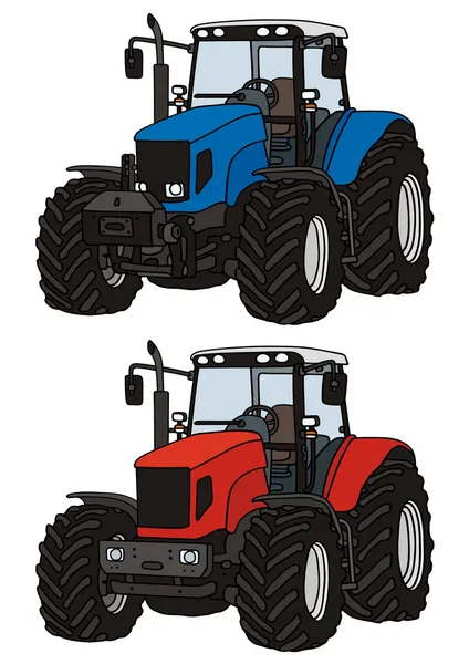 Tracteur — Image vectorielle