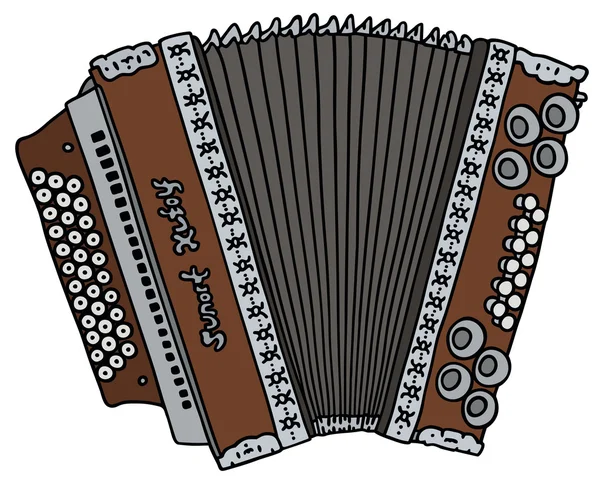 Accordeon — Stockvector