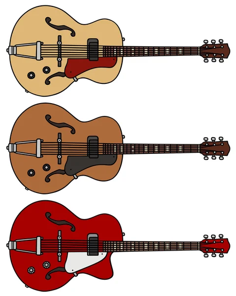 Guitars — Stock Vector