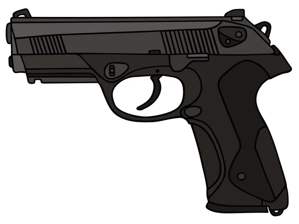 Pistola de mano — Vector de stock
