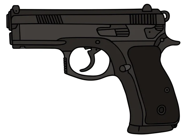 Pistola de mano — Vector de stock