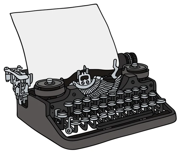 Schreibmaschine — Stockvektor