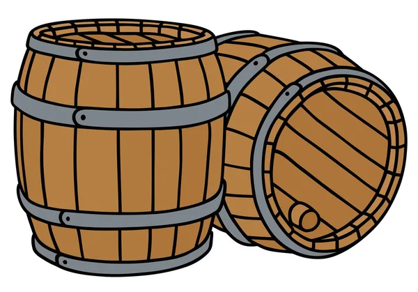 Barrels — Stock Vector