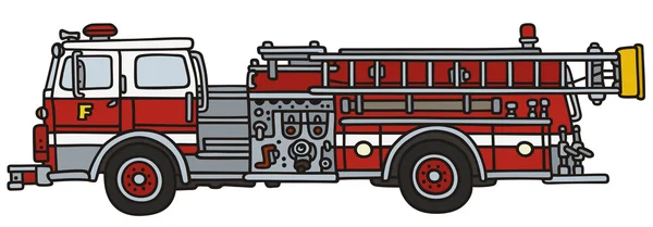 Dibujo camion bomberos de arte vectorial | Depositphotos
