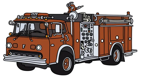 Πυροσβεστικό όχημα — Διανυσματικό Αρχείο