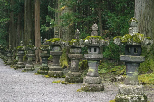 Città Fujiyoshida Prefettura Yamanashi Giappone Porta Principale Del Santuario Shintoista — Foto Stock