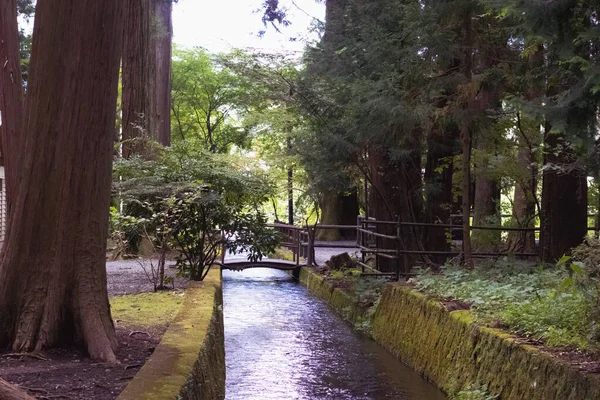 Πόλη Fujiyoshida Επαρχία Yamanashi Ιαπωνία Κύρια Πύλη Του Ιερού Kitaguchi — Φωτογραφία Αρχείου