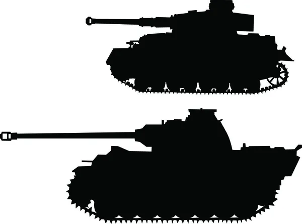 Tanks — Stockvector