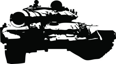 Russian Tank Silhouette