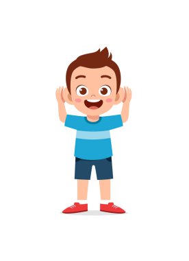 Ufaklık ayağa kalk ve sesini duymaya çalış.