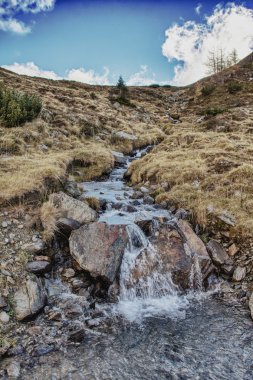 nocky dağlar gökyüzü mavi nehir