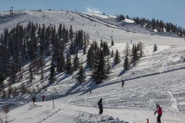 bir bad kleinkirchheim dağlarda Kayak