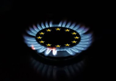 Gaz ocağı Avrupa Birliği 'nin sarı yıldızlarını ısıtıyor 