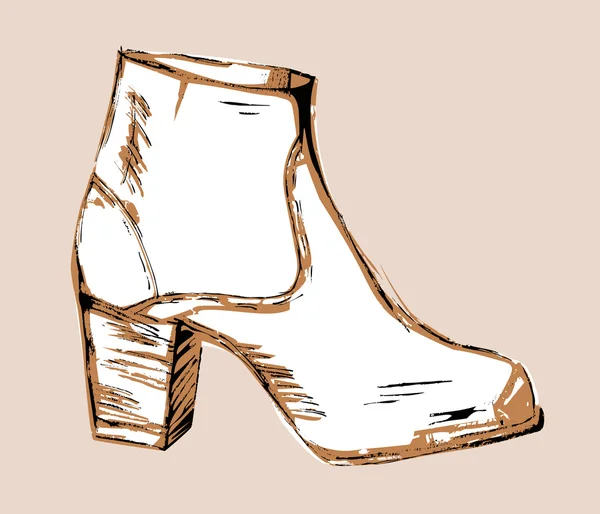 Ilustracja boot — Zdjęcie stockowe