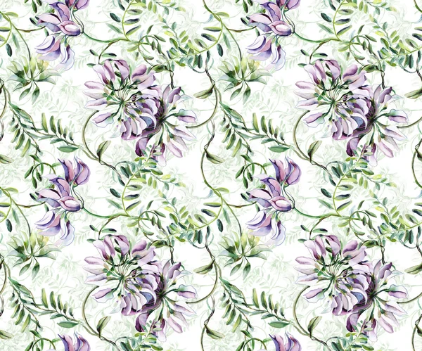 Bükköny Seamless Pattern — Stock Fotó