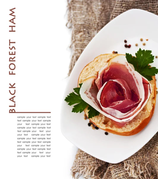 Black Forest Ham — Stock Photo, Image